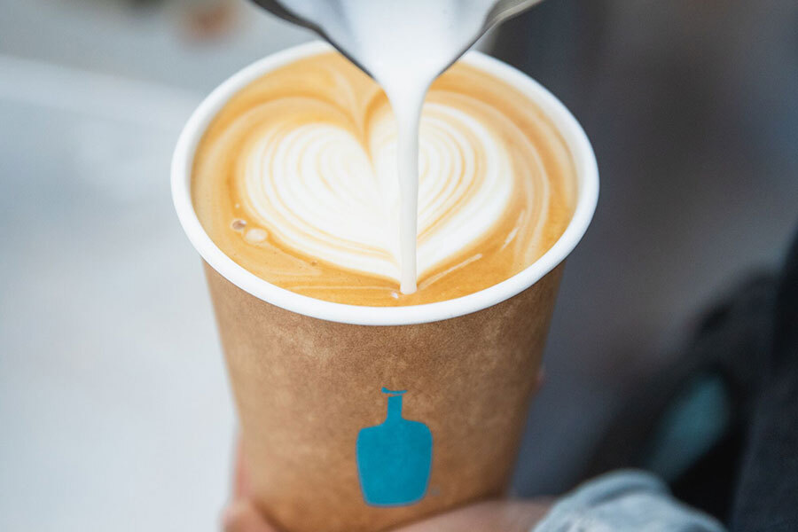 Blue Bottle Coffee launches hand-whisked matcha latte with Uji matcha, barista-prepared to order