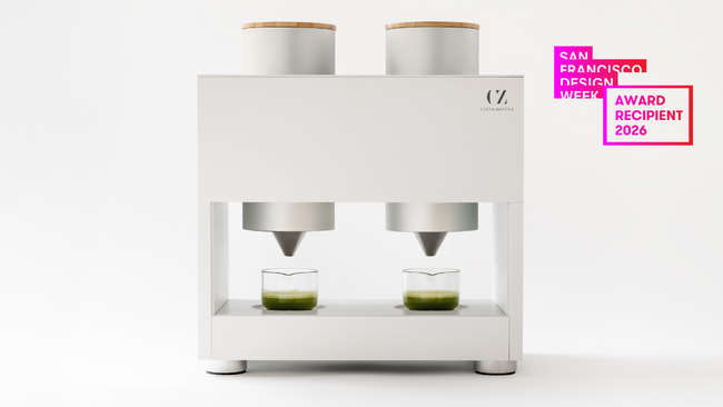 Commercial 'Matcha Machine Pro' Wins San Francisco Design Week Awards 2026 Future of Foods Category