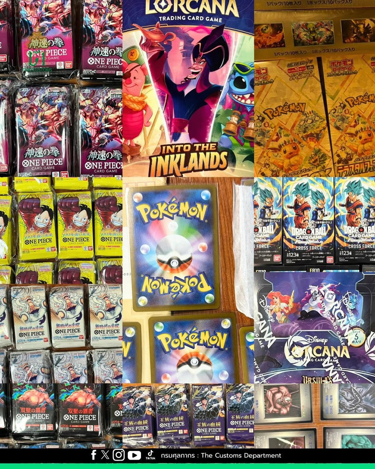 Thai Customs Seizes Illegal Matcha Powder and Game Cards from Japan; Over 3.2 Million Baht in Unpaid Duties
