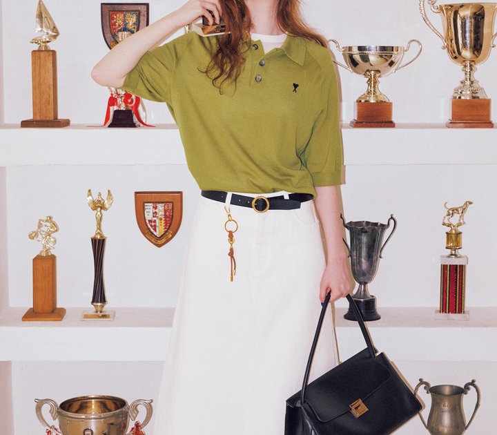 Matcha color is fresh! Merino wool adds quality to today's coordinate [Today's FUDGE GIRL - June 8]