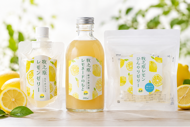 Shizuoka Makinohara City: Three processed products from 'Makinohara Lemon,' born from abandoned tea fields, to launch from May 2026 — Tatara Shoten Co., Ltd.