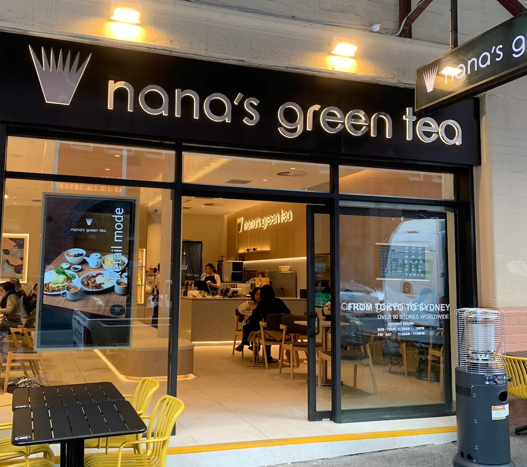 [nana's green tea] Opens New Store in Sydney's Central Haymarket District — Across from Tourist Spot Paddy's Market