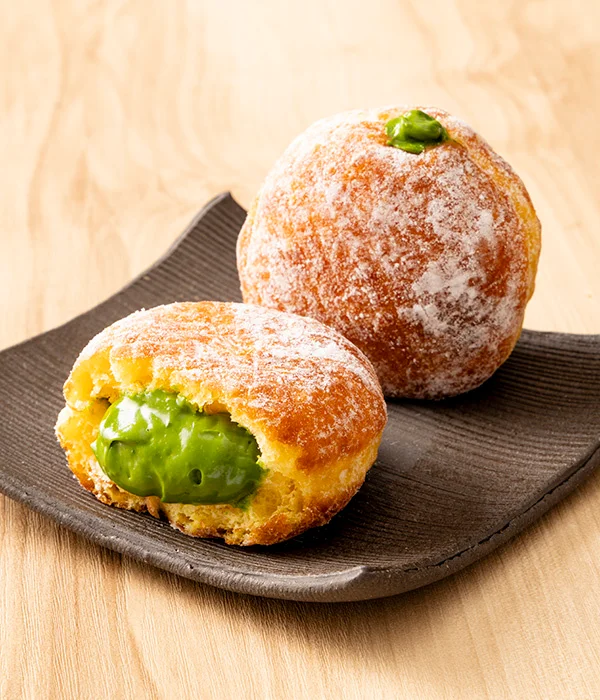 Saint-Germain launches matcha fresh doughnut using Morihan's Uji matcha