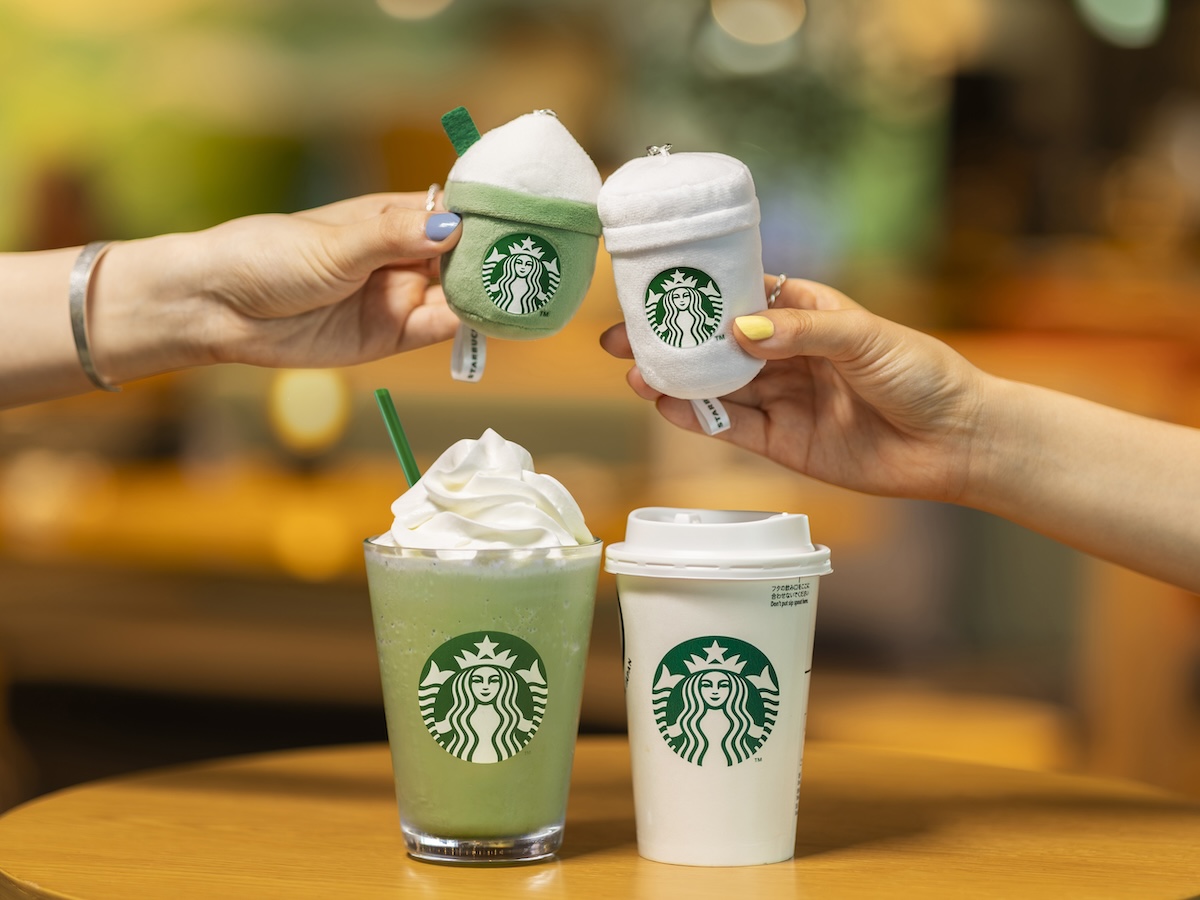 Starbucks Japan launches first capsule-toy line, including matcha frappuccino