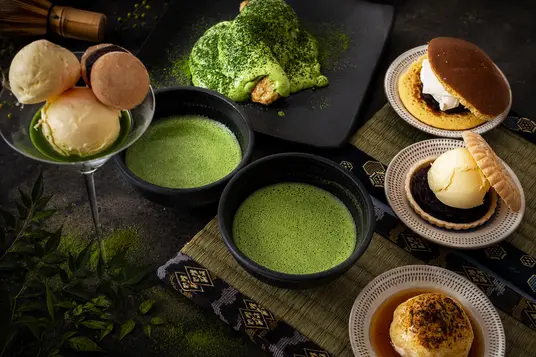Hotel Oriental Express Fukuoka Nakasukawabata's 'CROSS POINT NAKASUKAWABATA' Launches MATCHA CAFE Featuring Kyushu Matcha 'Yame Matcha and Kagoshima Matcha' from July 1