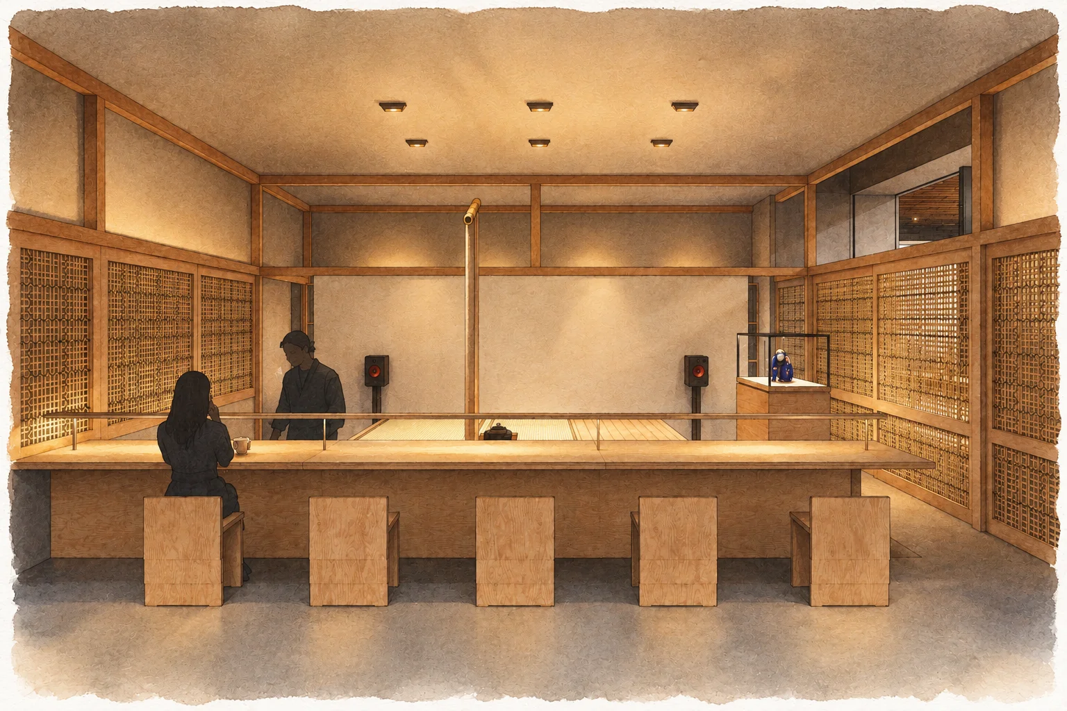 MATCHAMON and B-OWND Gallery Launch ART JIDATE Experience at TOFROM YAESU, Combining Contemporary Craft Vessels with Matcha Whisking