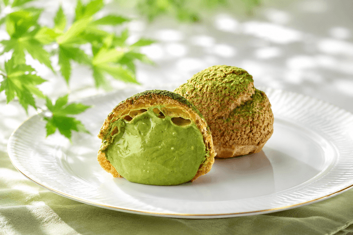 Kyoto Uji Matcha's Deep Flavor Expressed in Cream Puff! Patisserie Rakkansha's 'Rakkan Chou <Matcha>' Now on Sale