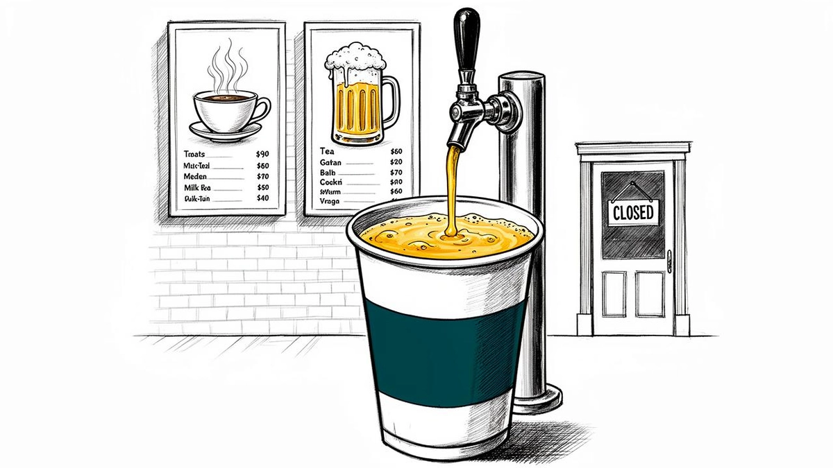 China's Nayuki Tea Pilots Draft Beer as Beverage Chains Shift Focus to Evening Revenue