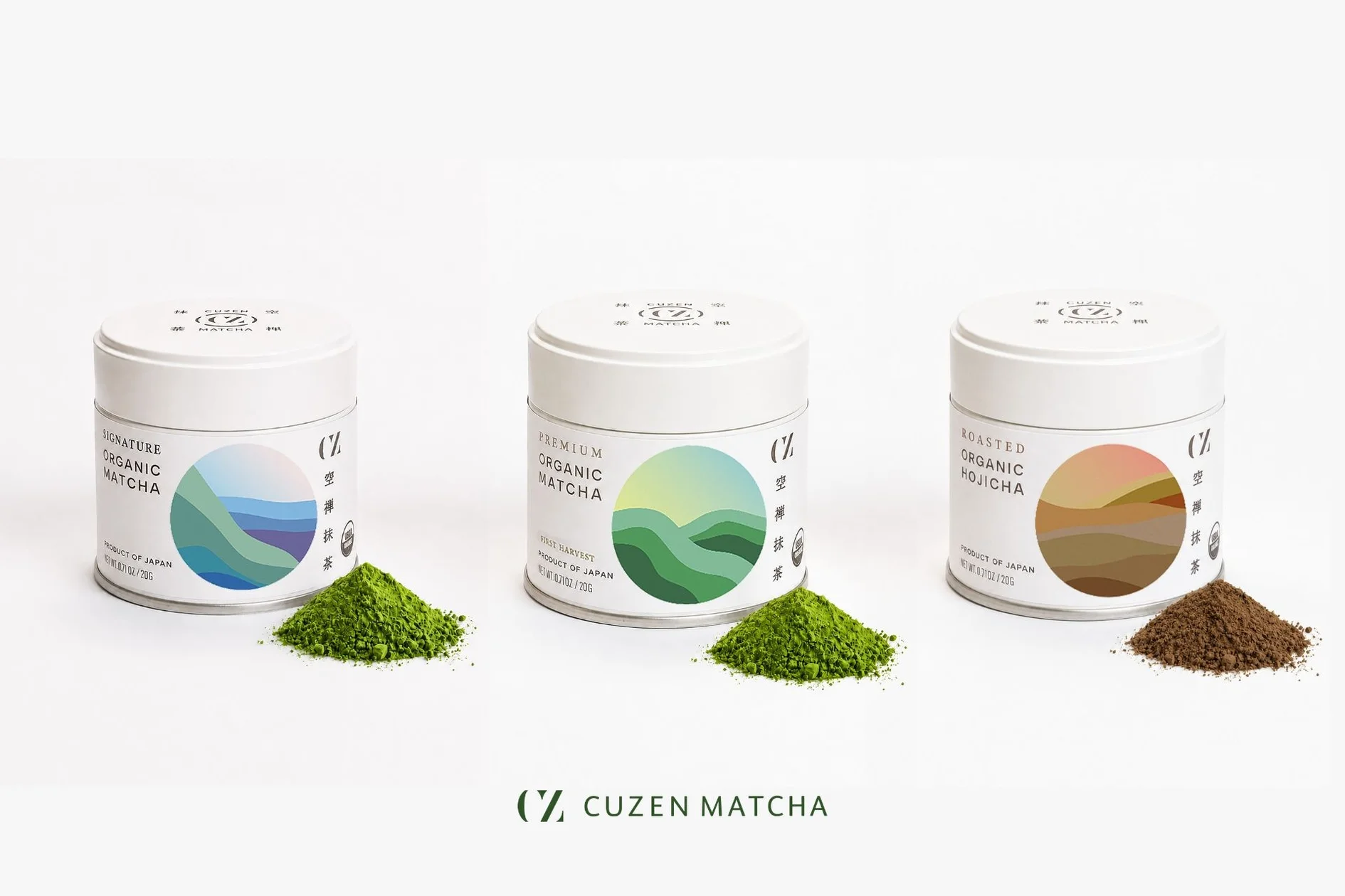 CUZEN MATCHA launches organic matcha and hojicha powder line using domestic certified-organic tencha